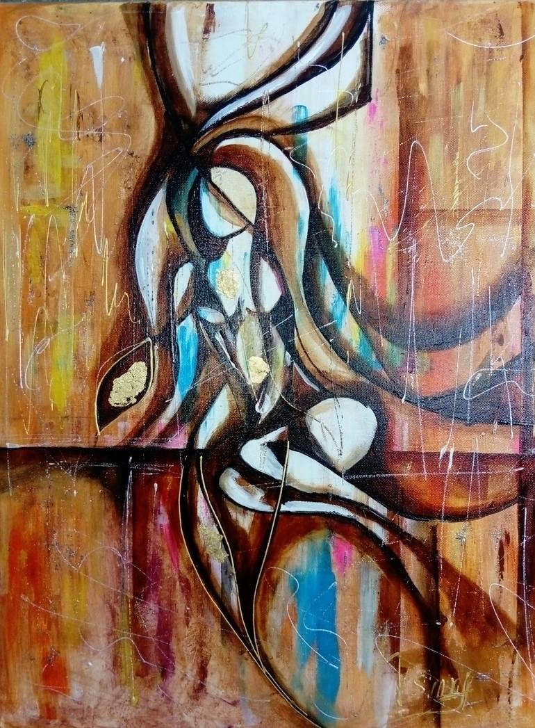Original Abstract Painting by Valentina Simma