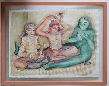 Print of Figurative Women Paintings by Shailee Mehta