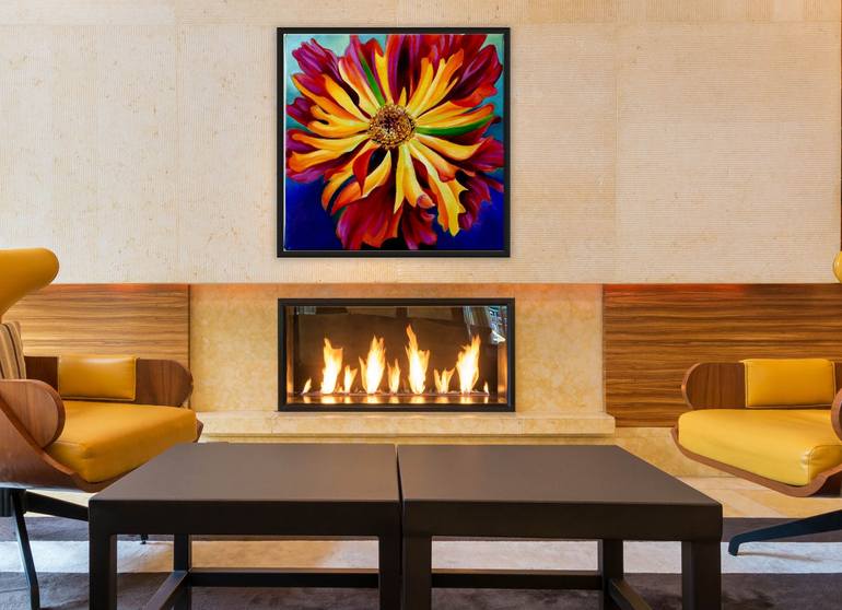 Original Realism Floral Painting by Georgina Lohan