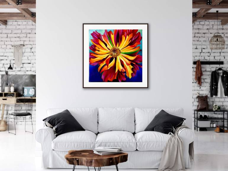 Original Realism Floral Painting by Georgina Lohan