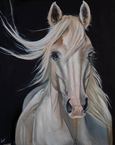 White mare thumb