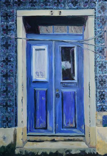 Original Fine Art Architecture Painting by Elia Khasanova