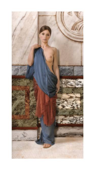 Tribute to John William Godward | At the thermae - Limited Edition of 9 thumb