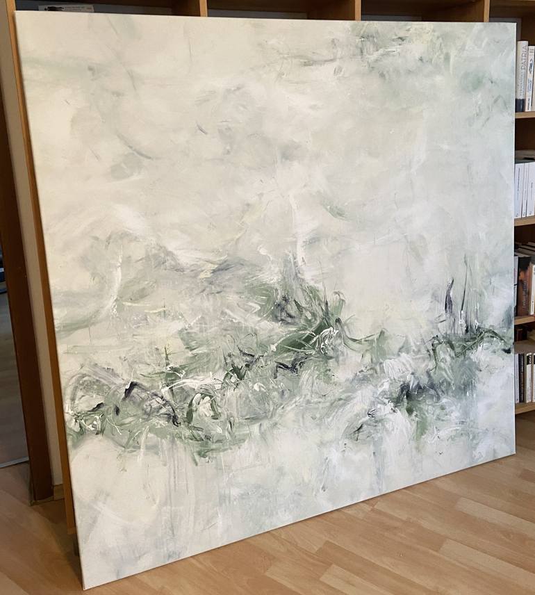 Original Abstract Painting by Maria Bevilacqua-Fischer
