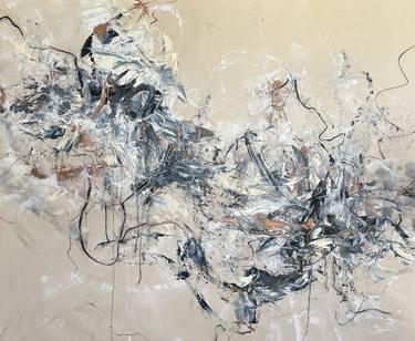 Original Abstract Paintings by Maria Bevilacqua-Fischer