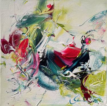 Original Abstract Paintings by Maria Bevilacqua-Fischer