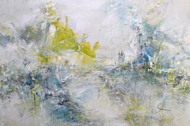 Original Abstract Landscape Paintings by Maria Bevilacqua-Fischer