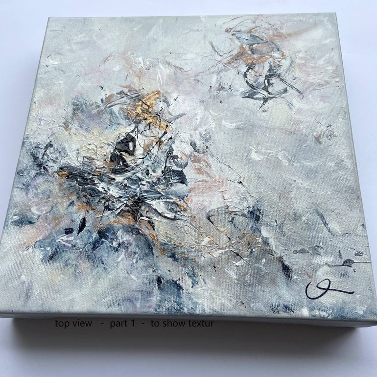 Original Impressionism Abstract Painting by Maria Bevilacqua-Fischer