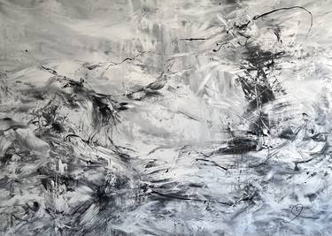 Original Abstract Expressionism Abstract Paintings by Maria Bevilacqua-Fischer