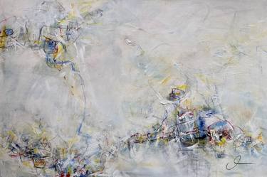 Original Modern Abstract Paintings by Maria Bevilacqua-Fischer