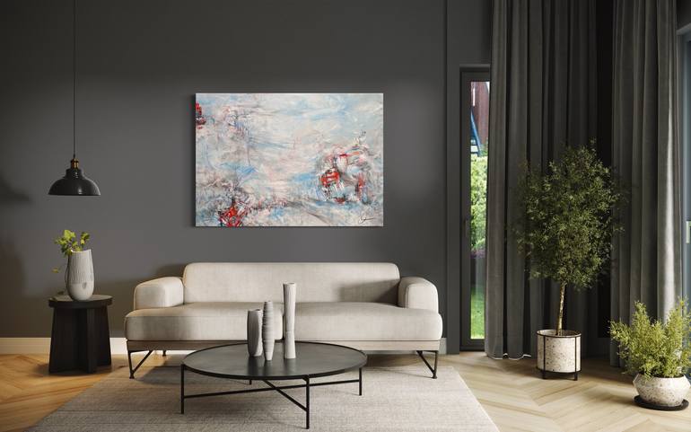 Original Modern Abstract Painting by Maria Bevilacqua-Fischer
