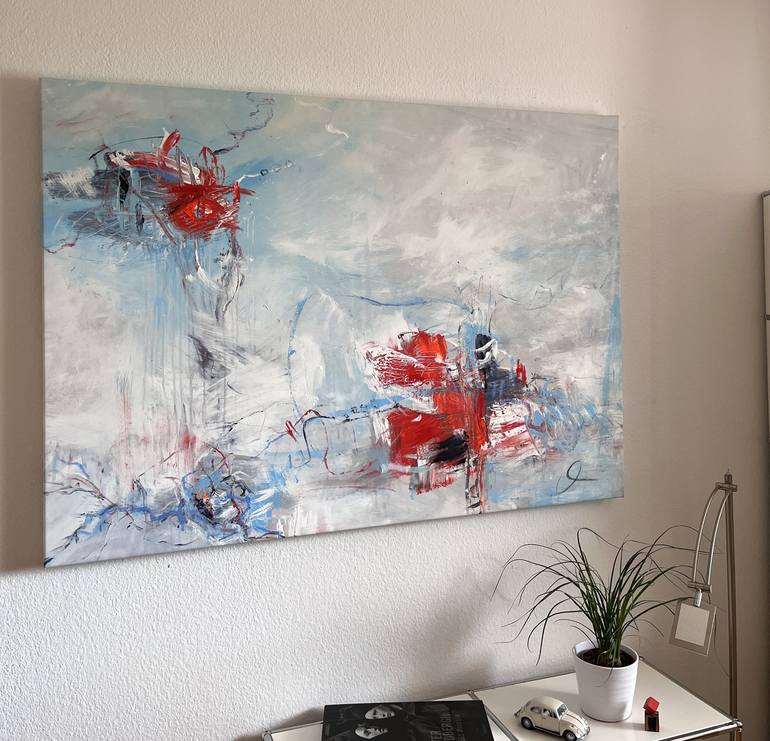 Original Modern Abstract Painting by Maria Bevilacqua-Fischer