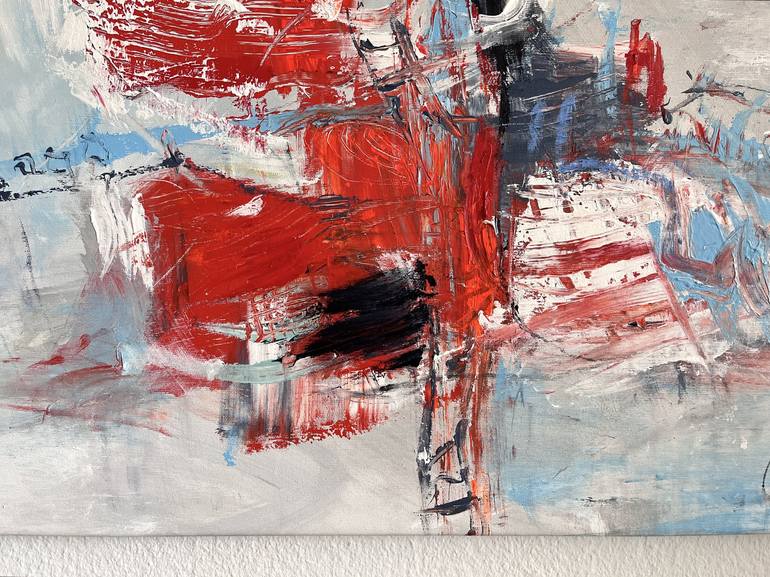 Original Modern Abstract Painting by Maria Bevilacqua-Fischer