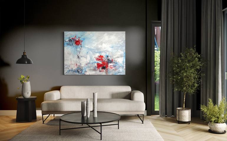 Original Modern Abstract Painting by Maria Bevilacqua-Fischer