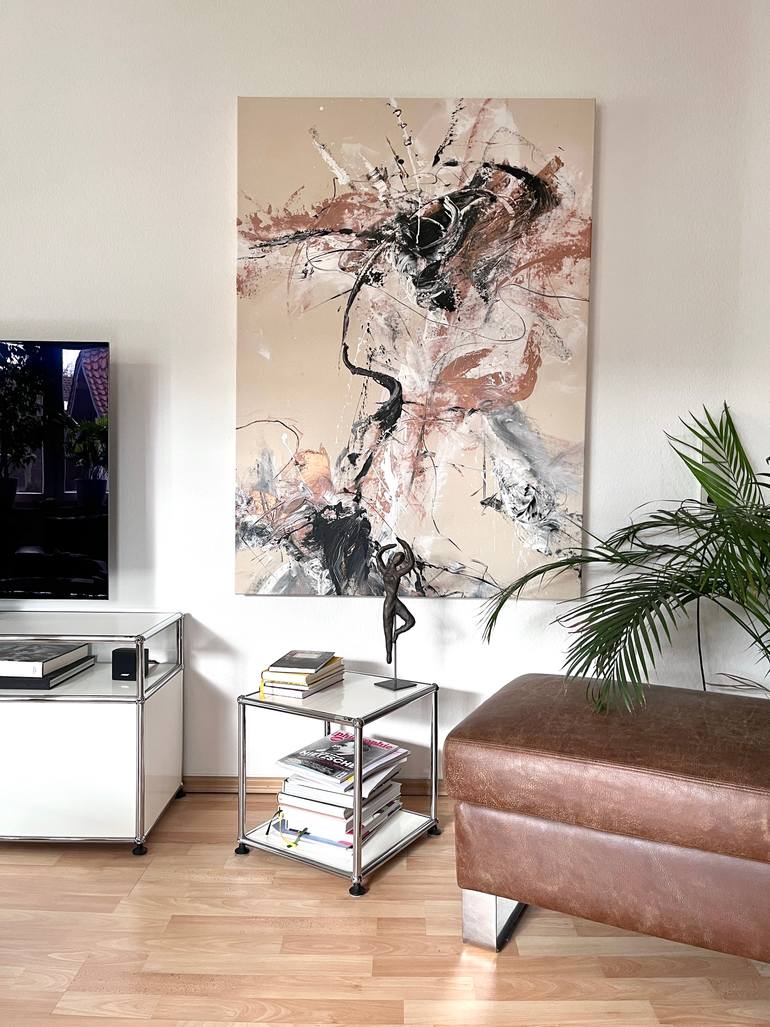 Original Contemporary Abstract Painting by Maria Bevilacqua-Fischer