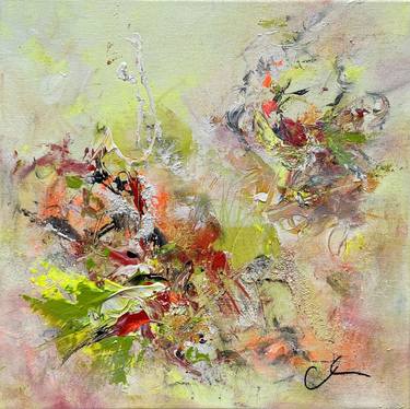 Original Abstract Expressionism Abstract Paintings by Maria Bevilacqua-Fischer