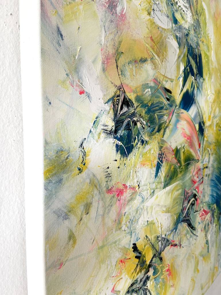 Original Abstract Painting by Maria Bevilacqua-Fischer