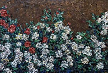 Original Impressionism Landscape Painting by Denisa Mansfield