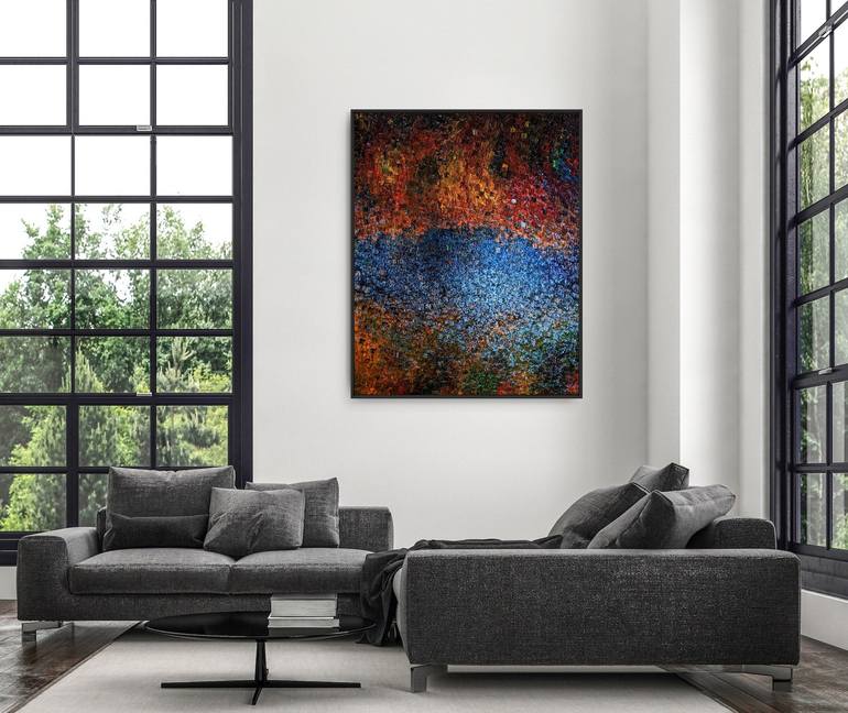 Original Expressionism Abstract Painting by Denisa Mansfield