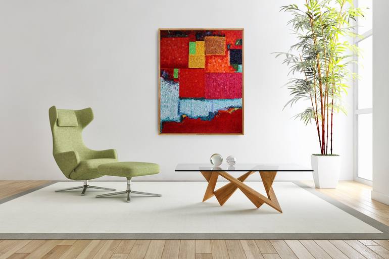 Original Expressionism Abstract Painting by Denisa Mansfield