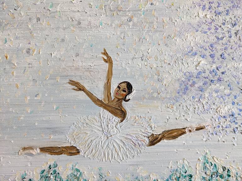 Original Impressionism Performing Arts Painting by Denisa Mansfield