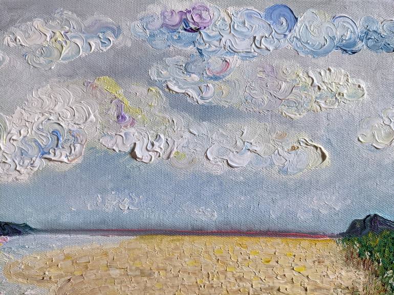 Original Impressionism Landscape Painting by Denisa Mansfield