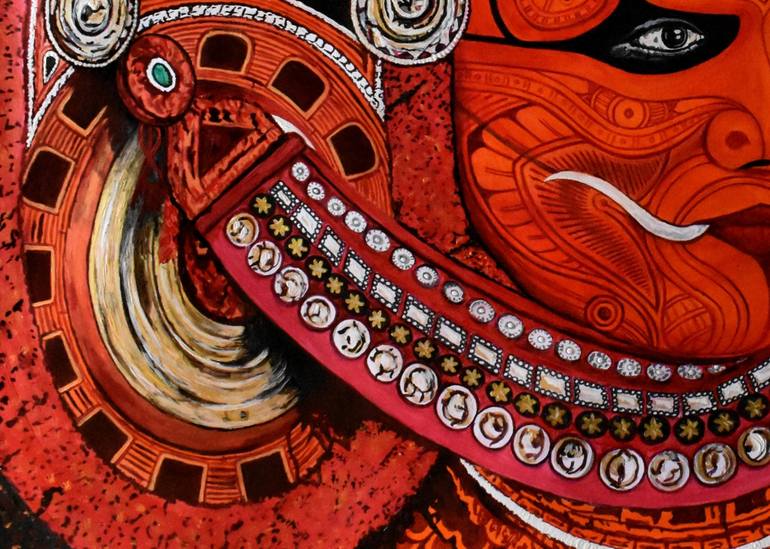 Original Portraiture Other Painting by Arjun Kannur