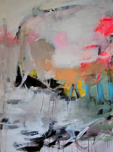 Original Art Deco Abstract Paintings by Susanne Meyer