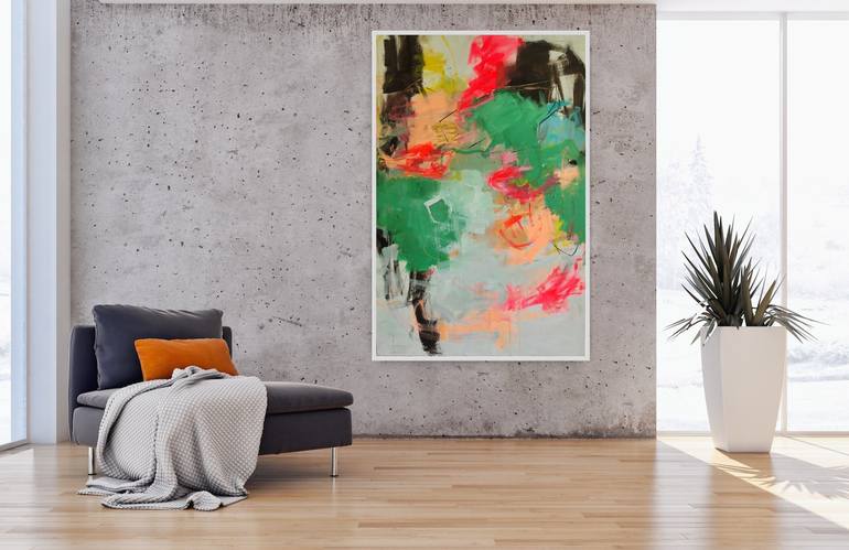 Original Contemporary Abstract Painting by Susanne Meyer