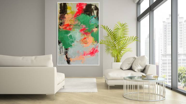 Original Contemporary Abstract Painting by Susanne Meyer