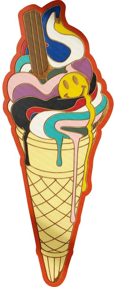 Hot Summer – Pop Psychedelic Drippy Ice Cream thumb