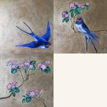 Swallows by Natalia Belousova