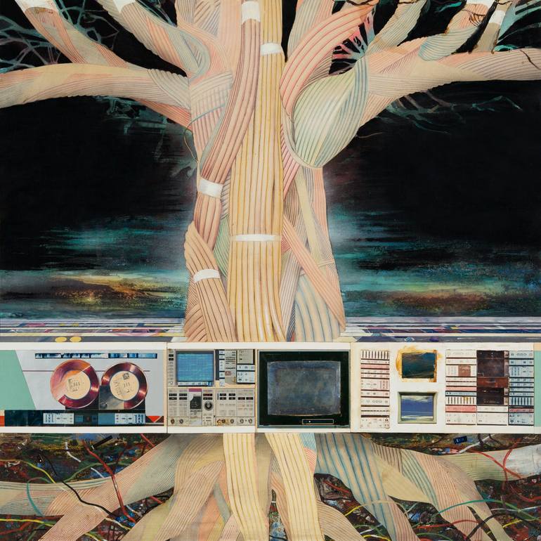The Tree of Life Painting by George Sysoykov | Saatchi Art
