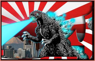 Godzilla is, well upset at Tokyo. 300 - Limited Edition of 300 thumb