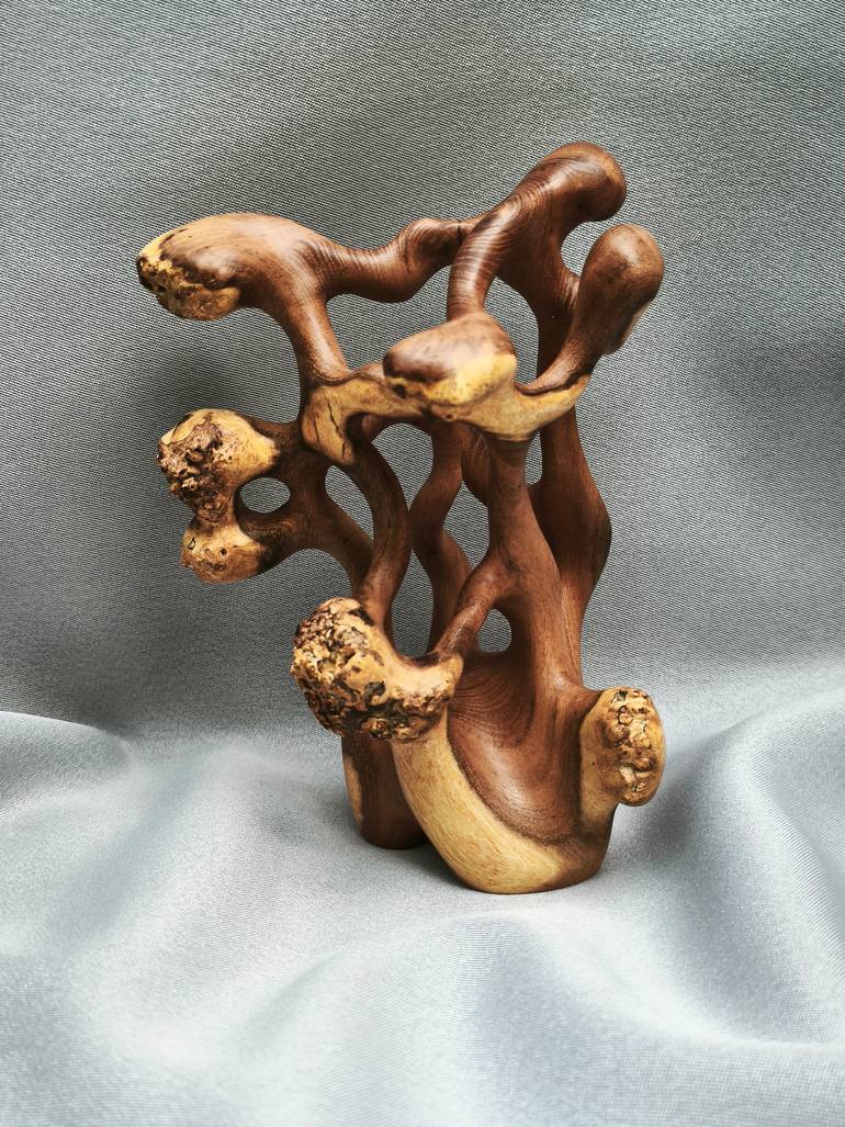 Original Abstract Expressionism Abstract Sculpture by Janos Mezei