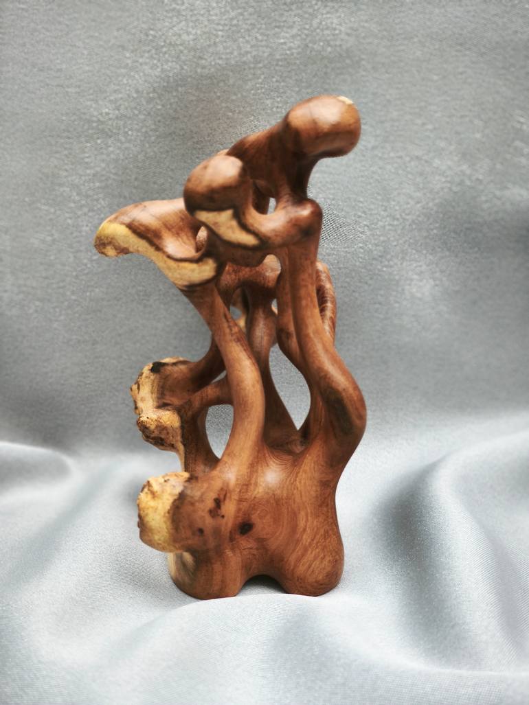 Original Abstract Expressionism Abstract Sculpture by Janos Mezei