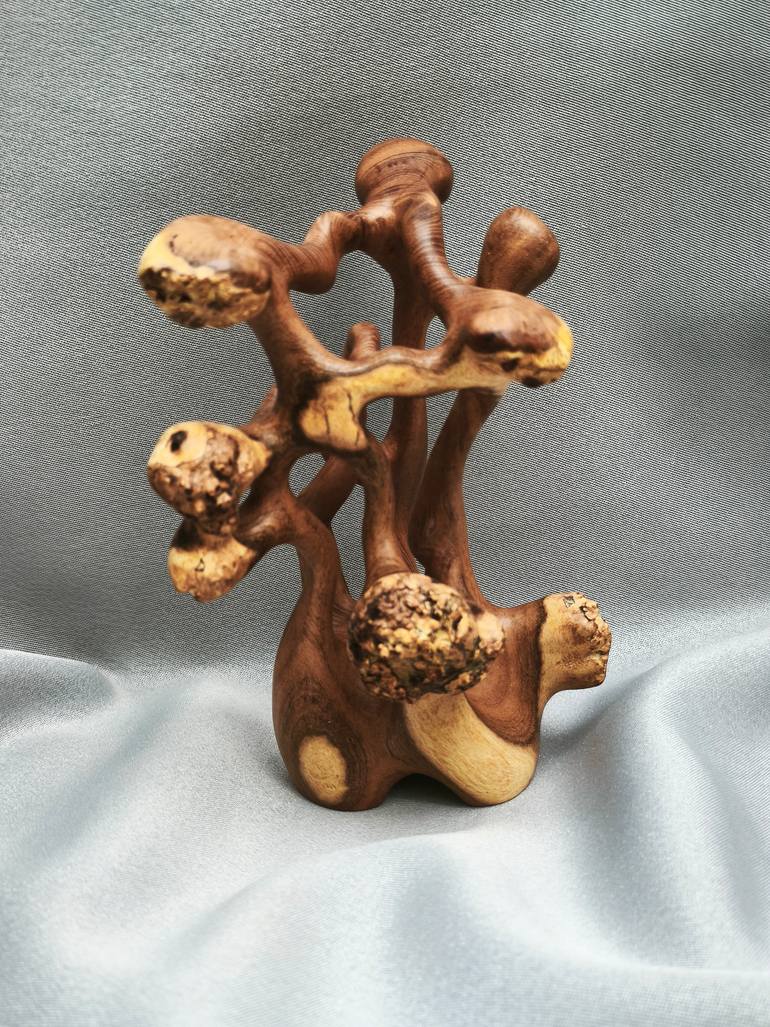Original Abstract Expressionism Abstract Sculpture by Janos Mezei