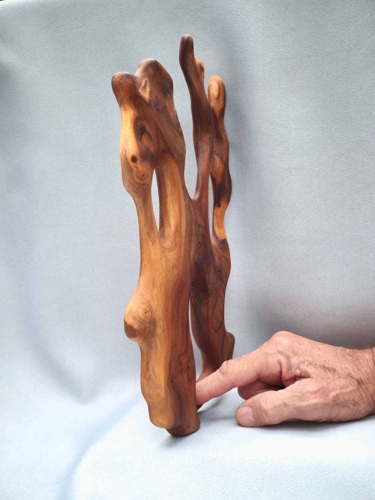 Original Abstract Expressionism Abstract Sculpture by Janos Mezei