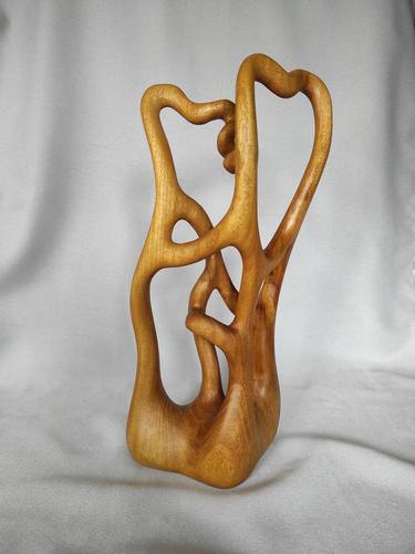 Original Abstract Sculpture by Janos Mezei