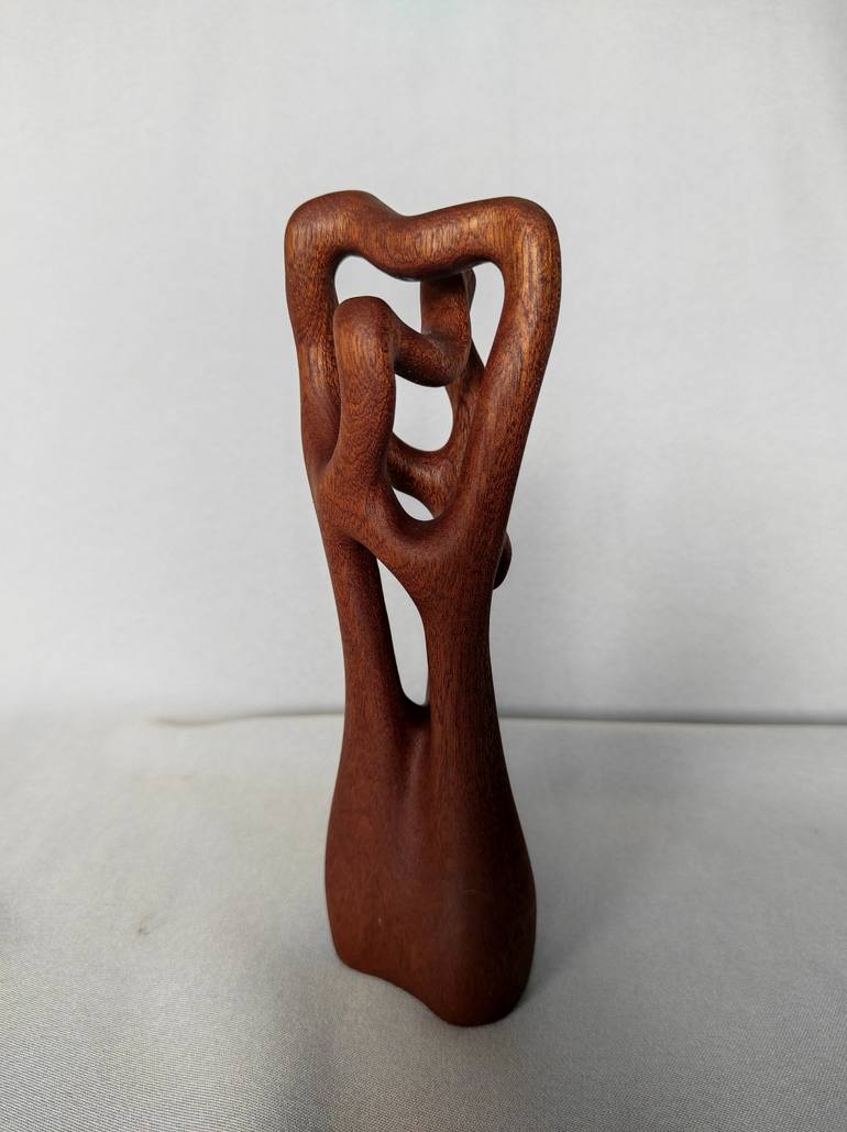 Original Abstract Sculpture by Janos Mezei