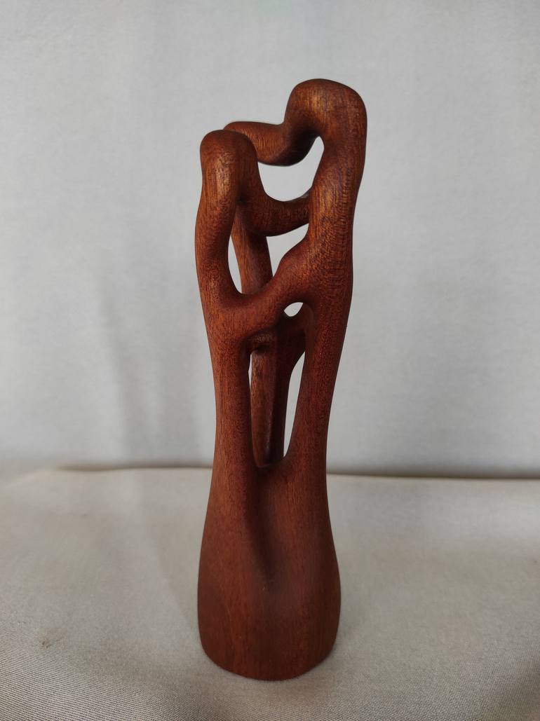 Original Abstract Sculpture by Janos Mezei