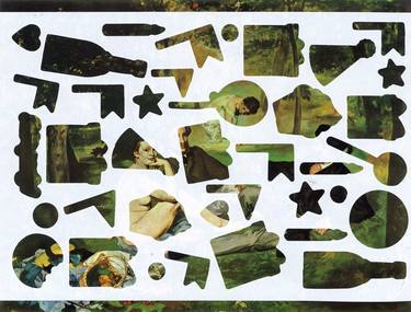 Print of Dada Nature Collage by edoardo de falchi