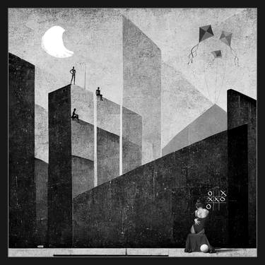 Print of Surrealism Architecture Collage by Elzbieta Zdunek
