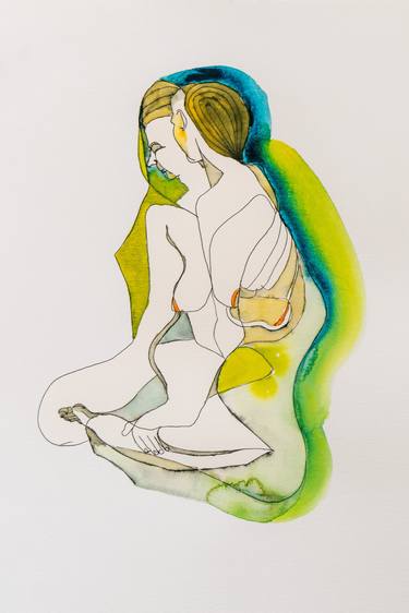 Print of Erotic Drawings by Hana Gauer