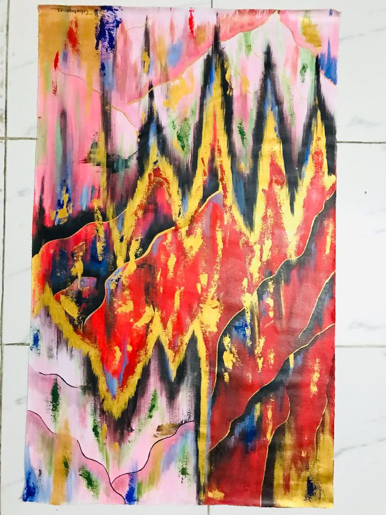 Original Conceptual Abstract Painting by Muhammad Anas