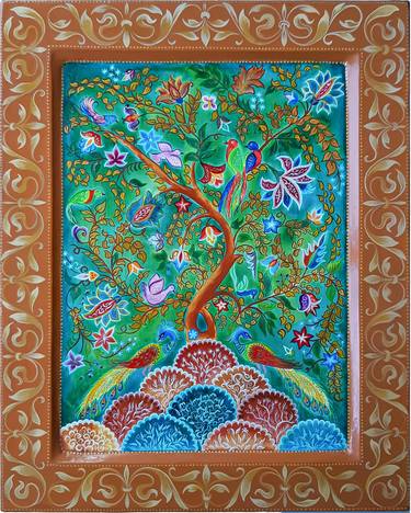 Print of Fine Art Tree Paintings by Alina Smolyansky
