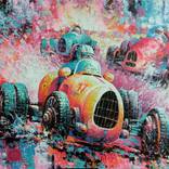 racing cars by Oleh Sokolovskyi