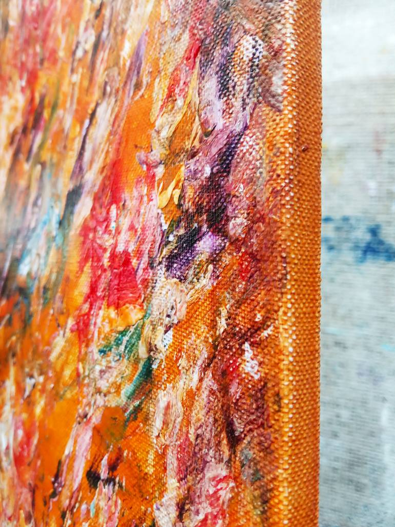 Original Abstract Fantasy Painting by Selena Sashina