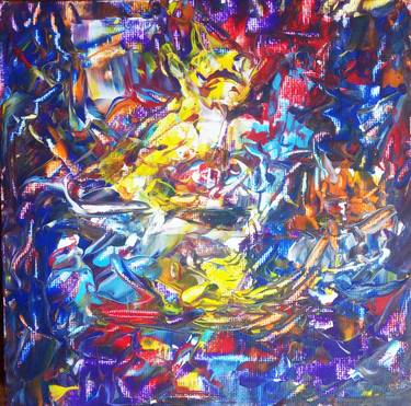 Original Abstract Animal Paintings by Selena Sashina