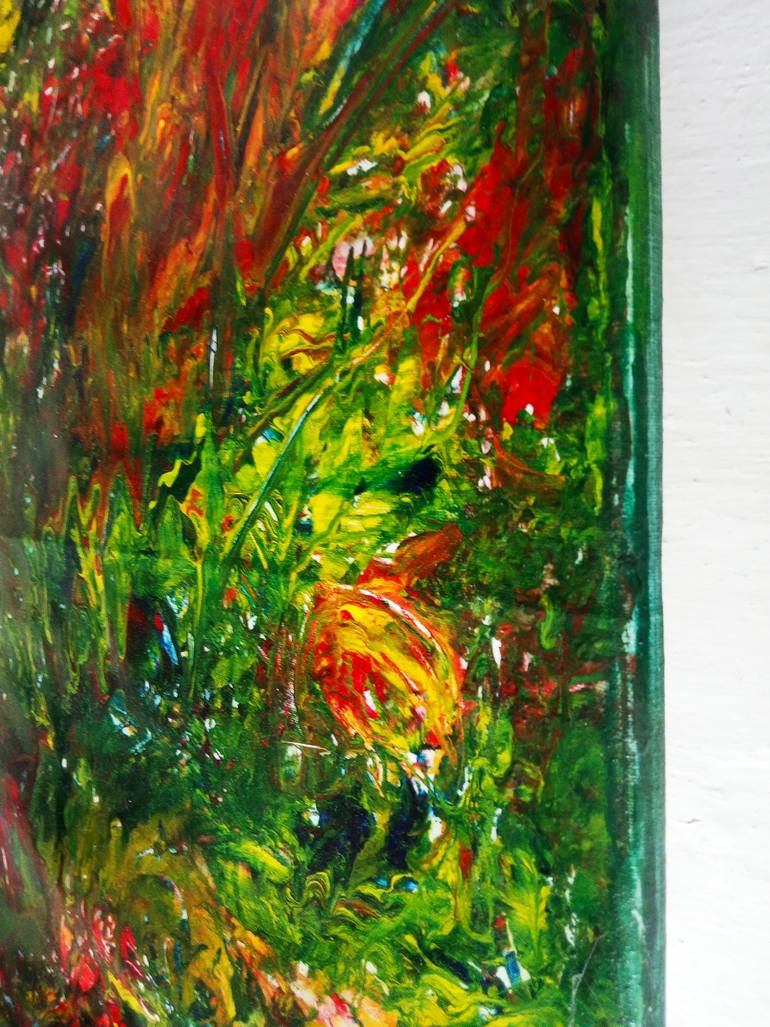 Original Impressionism Abstract Painting by Selena Sashina